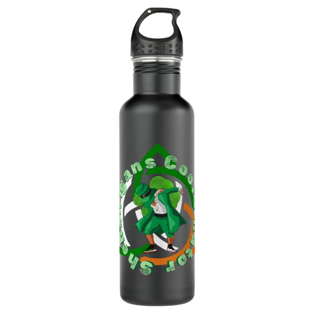 Garrafa Dia de São Patrício do Coordenador Shenanigans (Frente)