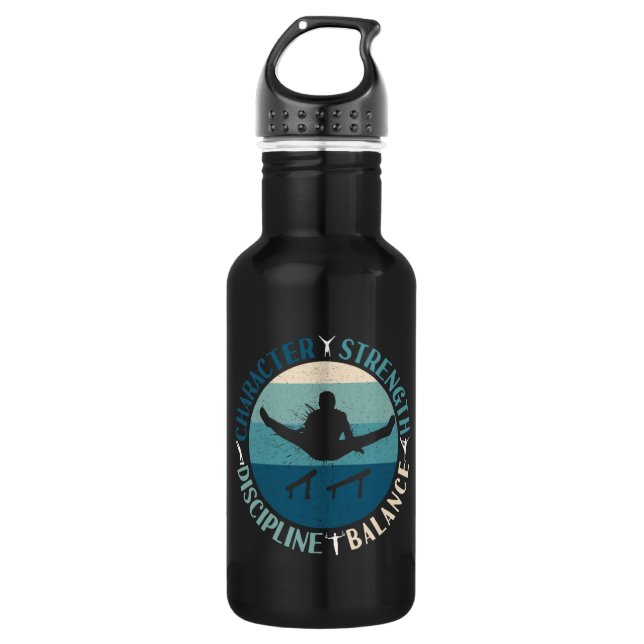 Garrafa Disciplina de Força de Caráter de Ginástica de Men (Frente)