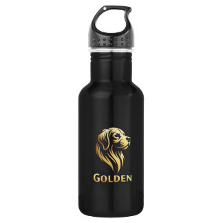 Garrafa Diseño Premium de Golden en Dorado
