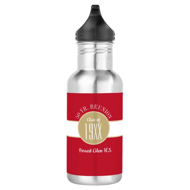 Garrafa Divertido! BOLETA DE ÁGUA, REUNIÃO DE 50 anos (Direita)