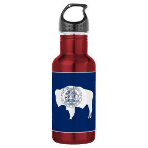Garrafa do Wyoming State Flag Liberty