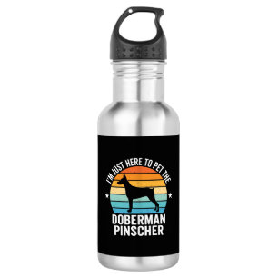 Garrafa Dobermann Retro acariciar