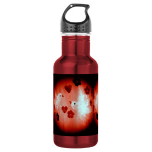 Garrafa Dove Painting Love Birds