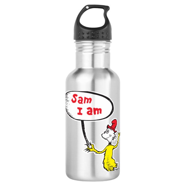 Garrafa Dr. Seuss | Sinal de retenção Sam-I (Frente)