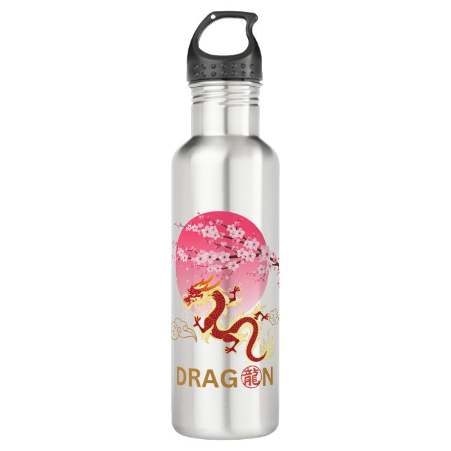 Garrafa Dragão com Cherry Blossom (Frente)