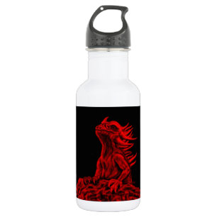 Garrafa Dragão vermelho pequeno