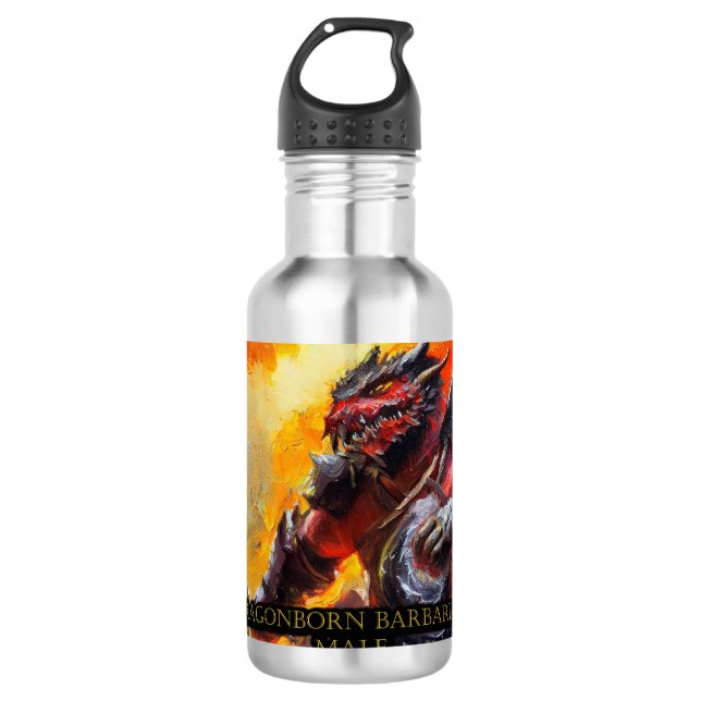 Garrafa Dragonborn Barbarian Male (Frente)