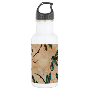 Garrafa Dragonflies Rustic Cream