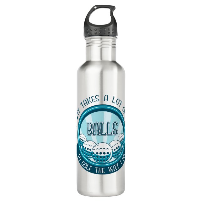 Garrafa É Preciso Muitas Bolas Para Golfe Da Maneira Que E (Frente)