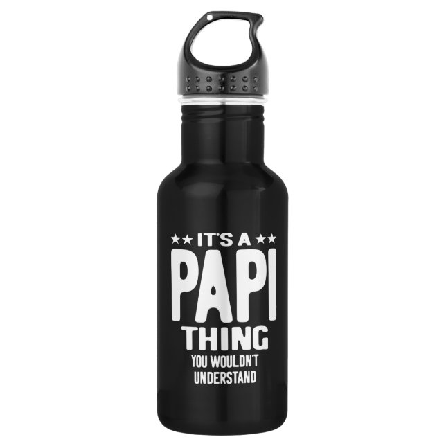 Garrafa É uma Coisa do Papi | Padre Gift (Frente)