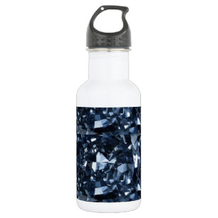 Garrafa Efeito Diamante Azul Profundo