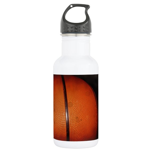 Garrafa Efeito Fotográfico Danificado no Basquete (Frente)