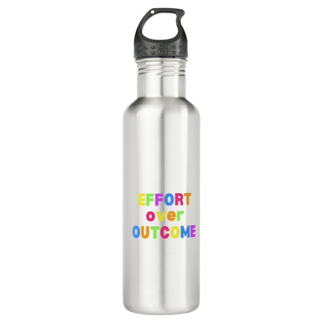 Garrafa Effort over outcome travel mug (Frente)