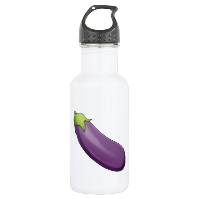 Garrafa EggPlant - Emoji (Frente)