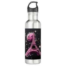 Garrafa Eiffel Tower Night Moon          