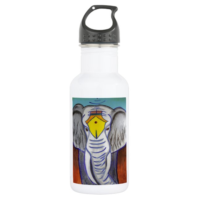 Garrafa Elefante Branco (Frente)