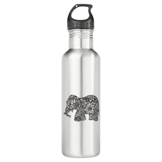 Garrafa Elefante do Doodle (Frente)
