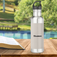 Elegante Minimalista Simples Personalizado Nome
