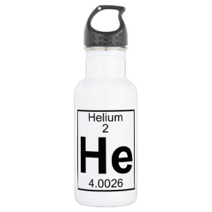 Garrafa Elemento 002 - Ele - hélio (cheio)