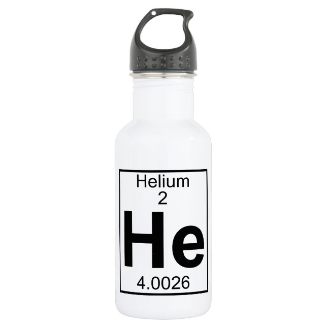 Garrafa Elemento 002 - Ele - hélio (cheio) (Frente)