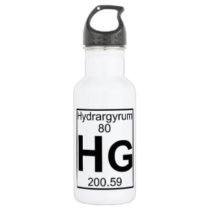 Garrafa Elemento 080 - Hectogramas - Hydrargyrum (cheio)