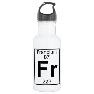 Garrafa Elemento 087 - Francos - Francium (cheio)