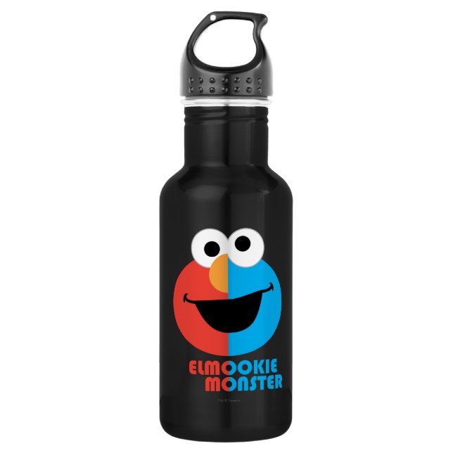 Garrafa Elmo e Cookie Meia Face (Frente)