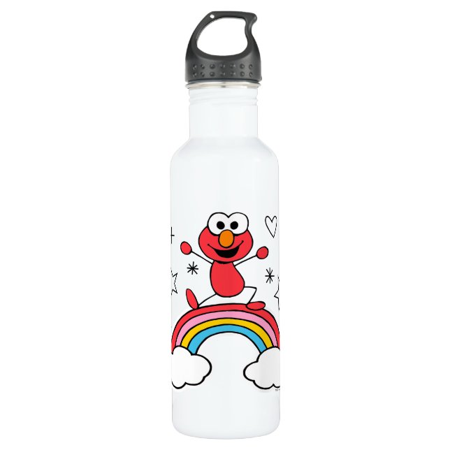 Garrafa Elmo Rainbow Doodley Graphic (Frente)