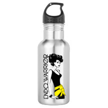 Endo Warrior Water Bottle (18 oz), Aço Inoxidável