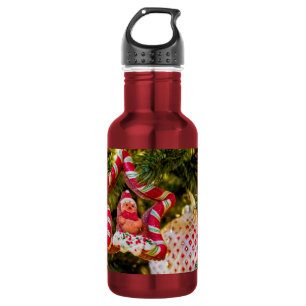 Garrafa Enfeites de natal Gingerbird Stainless Steel Wat