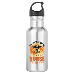 Garrafa Enfermeira engraçada de Halloween Design médico vi