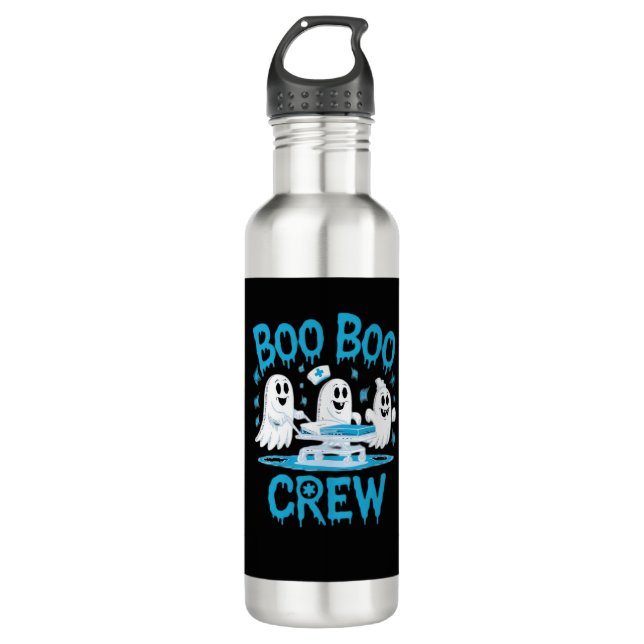 Garrafa Enfermeira paramédica da Boo Boo Crew Ghost Hallow (Frente)