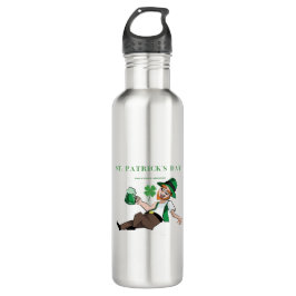 Garrafa Engraçado Bebado irlandês | Tenha uma Rua Feliz Pa