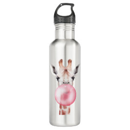 Garrafa Engraçado Bubblegum Giraffe
