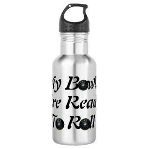 Garrafa Engraçado, Meu Lawn Bowls Prontos Para Rolar Desi