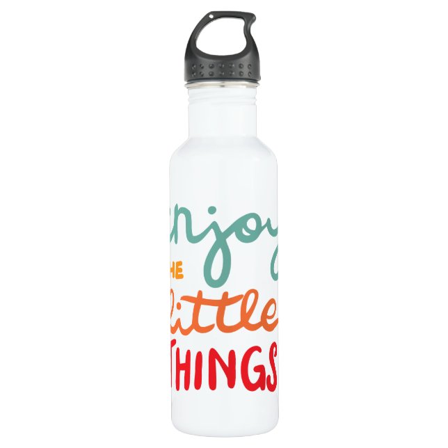 Garrafa Enjoy the little things (Frente)