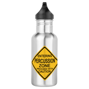 Garrafa Entrando na Zona de Percussão