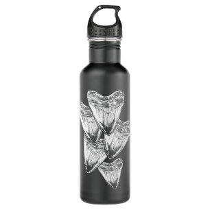 Garrafa Entusiastas do tubarão: madrinho fóssil Megalodon