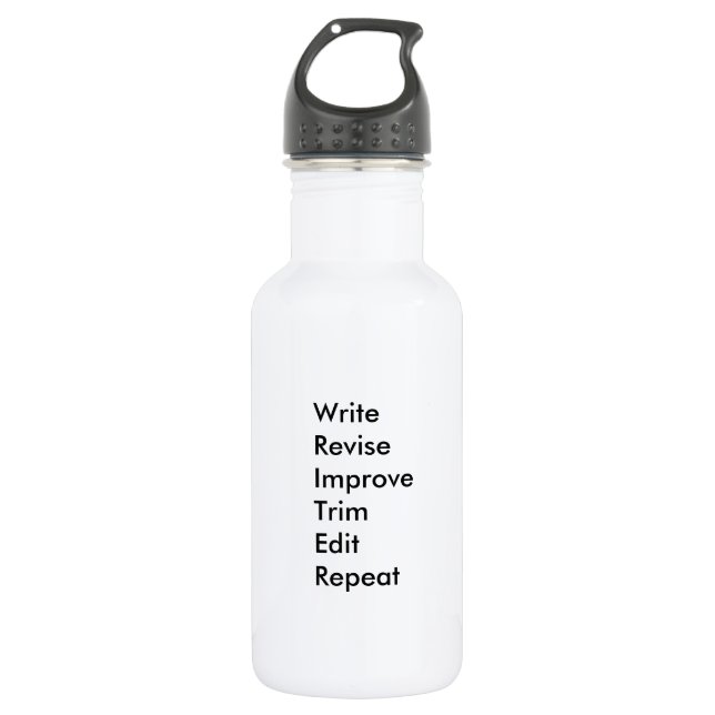 Garrafa ESCRITOR Waterbottle (Frente)