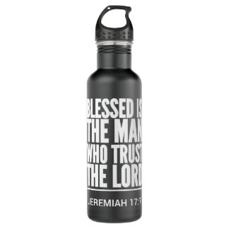 Garrafa Escritura de Jesus Bíblia Verse Christian Jeremiah