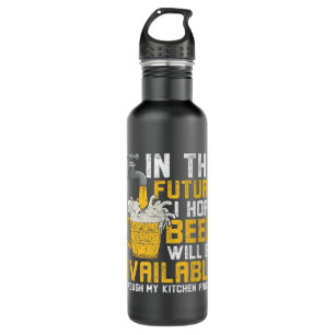 Garrafa Espero Que A Cerveja Esteja Disponível Através Da 