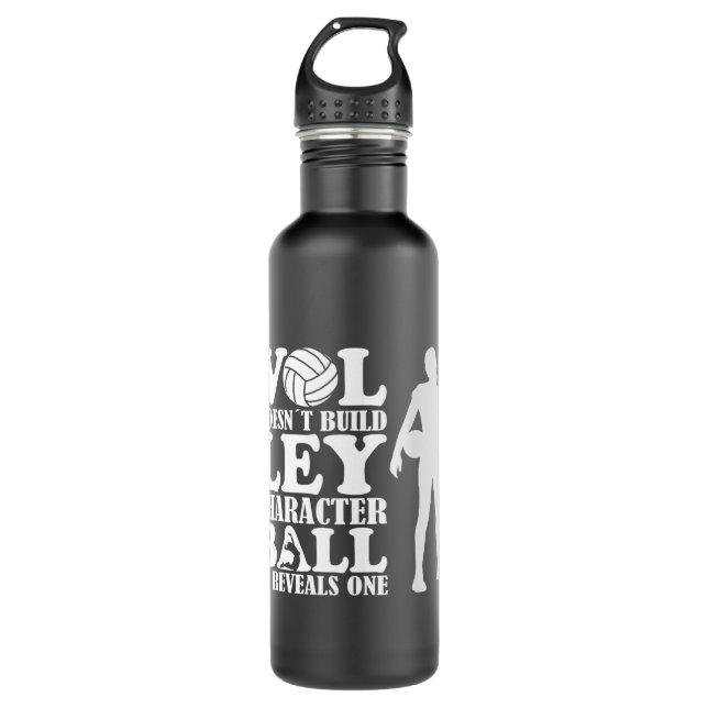 Garrafa Esportes Gráficos De Voleibol Por Equipe (Frente)