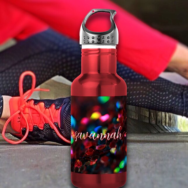 Garrafa Estimulação Vermelha Escura (Criador carregado)