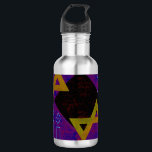 Garrafa Estrela Feliz de Chanucá de SlipperyJoe de David m<br><div class="desc">Estrela Feliz de Chanucá de SlipperyJoe da Celebração Artística de David menorah Dreidel Velas judaicas Hebraico Chanukah dava decorações religião judaísmo cultura religiosa práticas religiosas tradições simbólicas design de profundidade de contraste simetria</div>