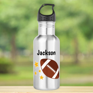 Garrafa Estrelas de futebol de crianças personalizadas