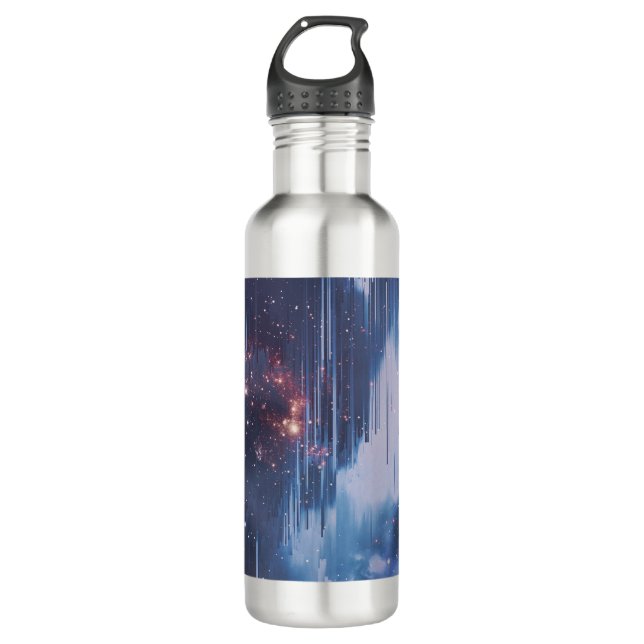 Garrafa Estrelas pequenas da cintilação (Frente)