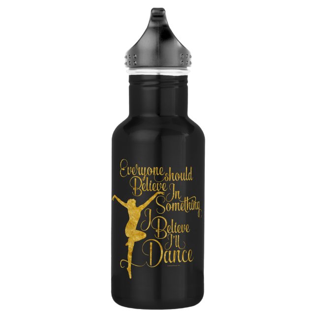 Garrafa Eu acredito que vou dançar (Direita)