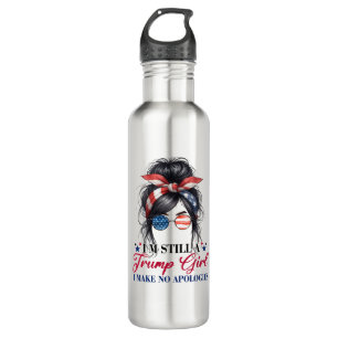 Garrafa Eu ainda sou uma Trump Girl que eu não faço descul
