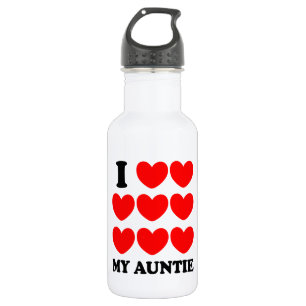 Garrafa Eu amo meu Auntie