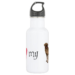 Garrafa Eu amo meu laboratório de chocolate